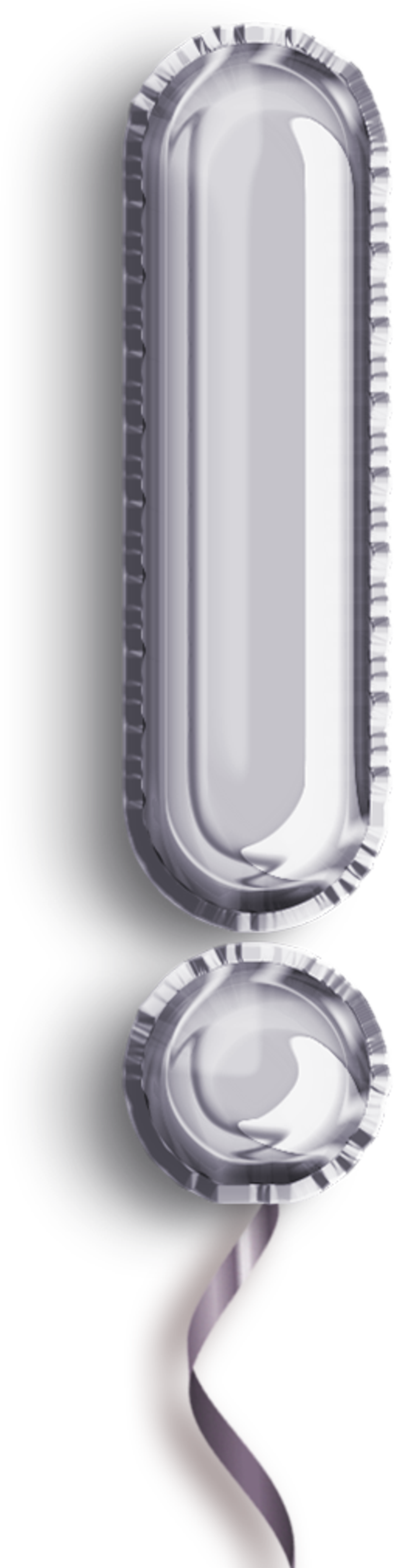 Canva - Metallic silver Exclamation point balloon.png